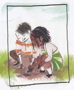 Illustration from HERE I  AM